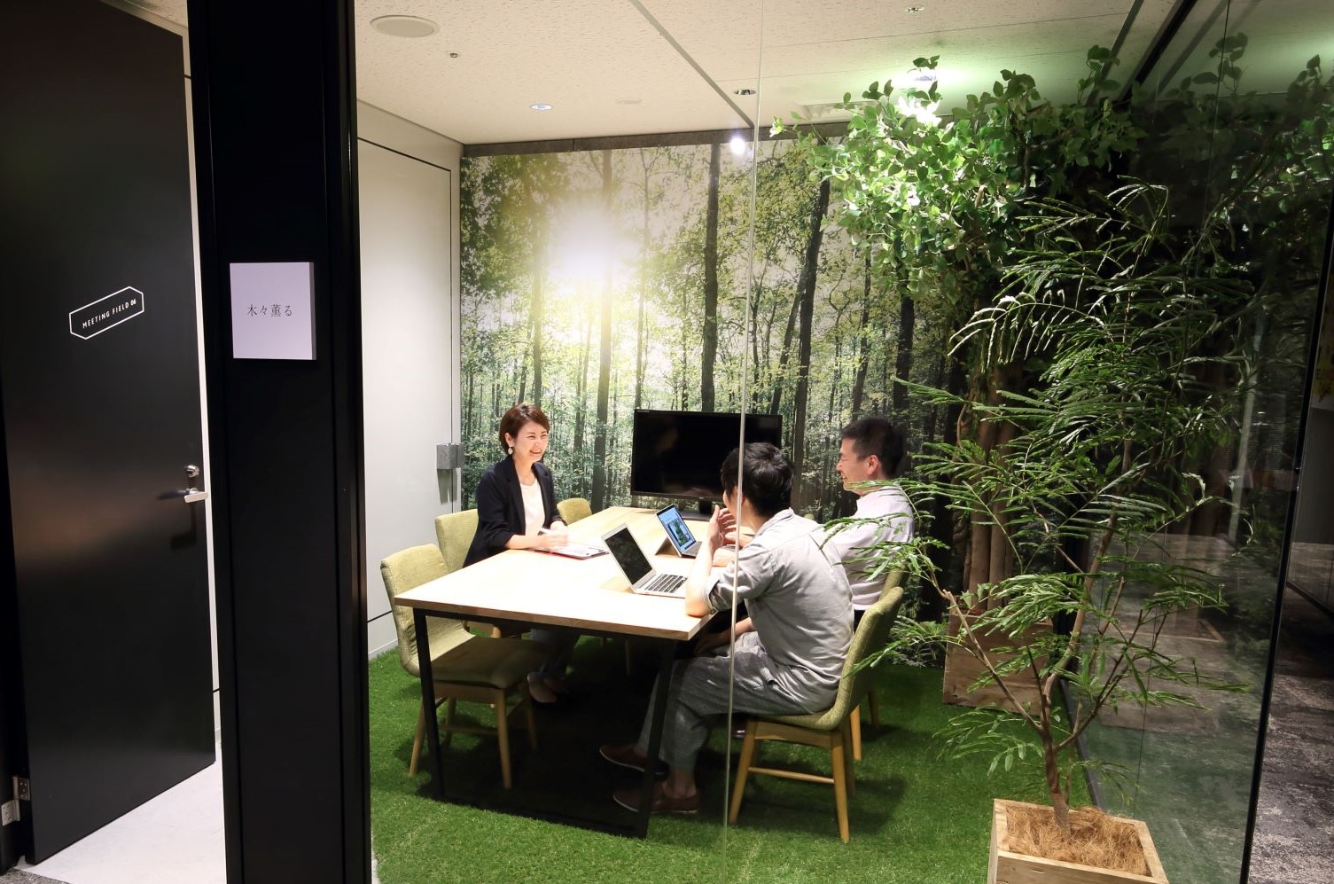 ワークスタイリング霞が関に緑いっぱいの『森のオフィス』が誕生！