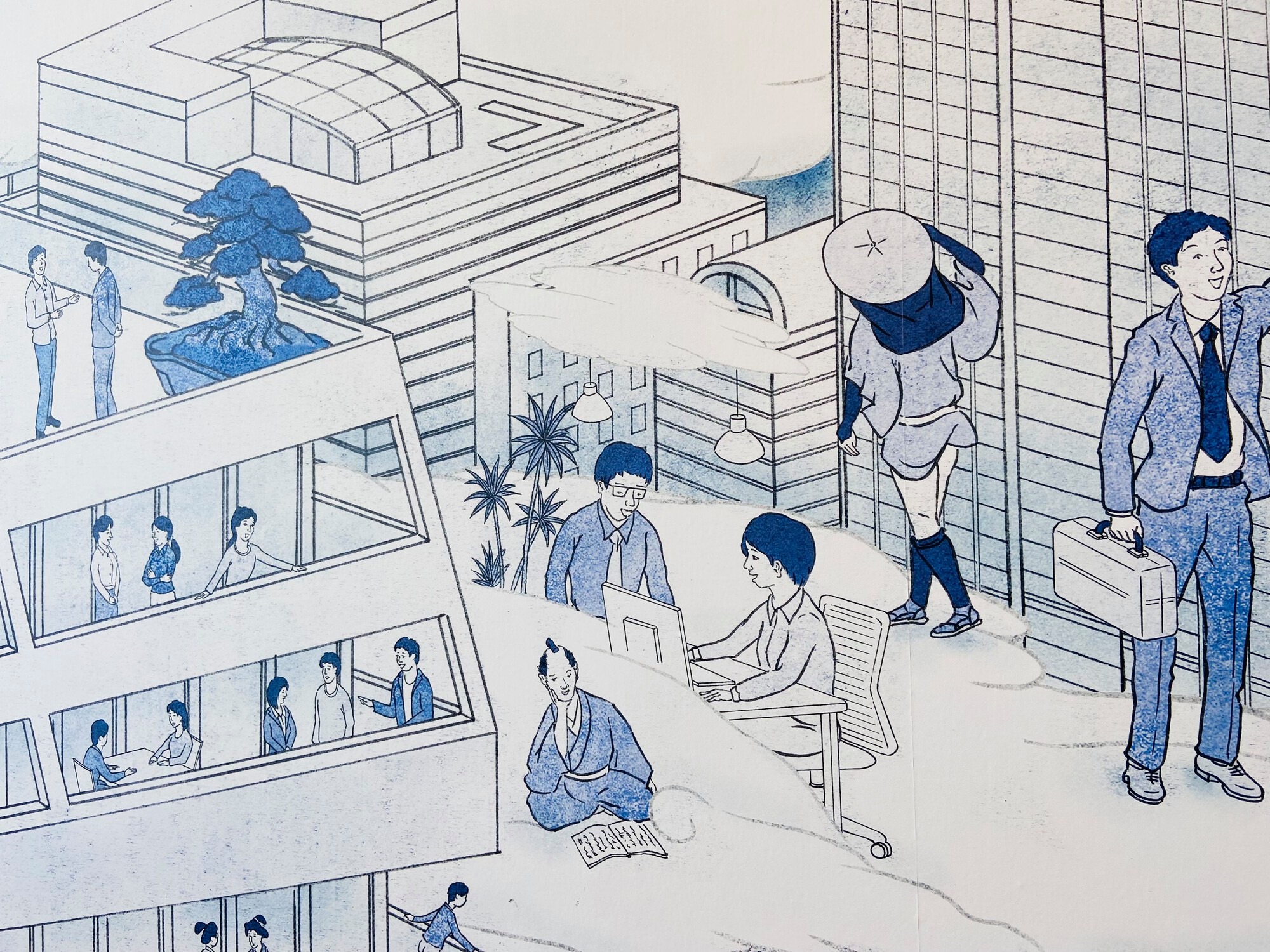 ワークスタイリング霞が関ビルディングのアート作品