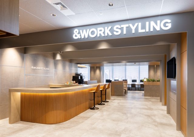 【12月1日】飯田橋グラン・ブルームの9階にワークスタイリングの新しいエリアがオープンしました！